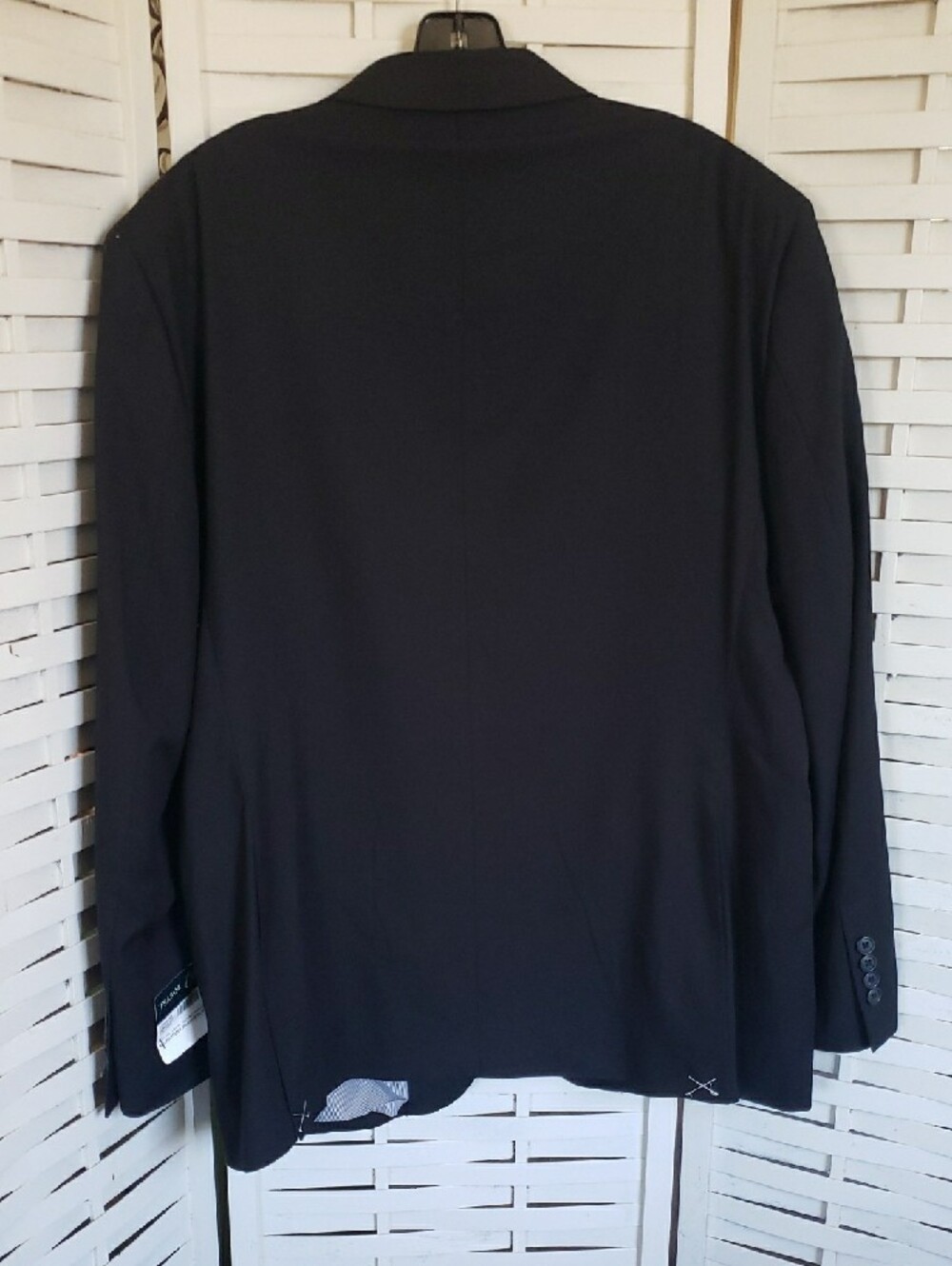 Jos. A. Bank 1905  Men's Black Two-Button Sport Coat 44R New - Picture 3 of 6